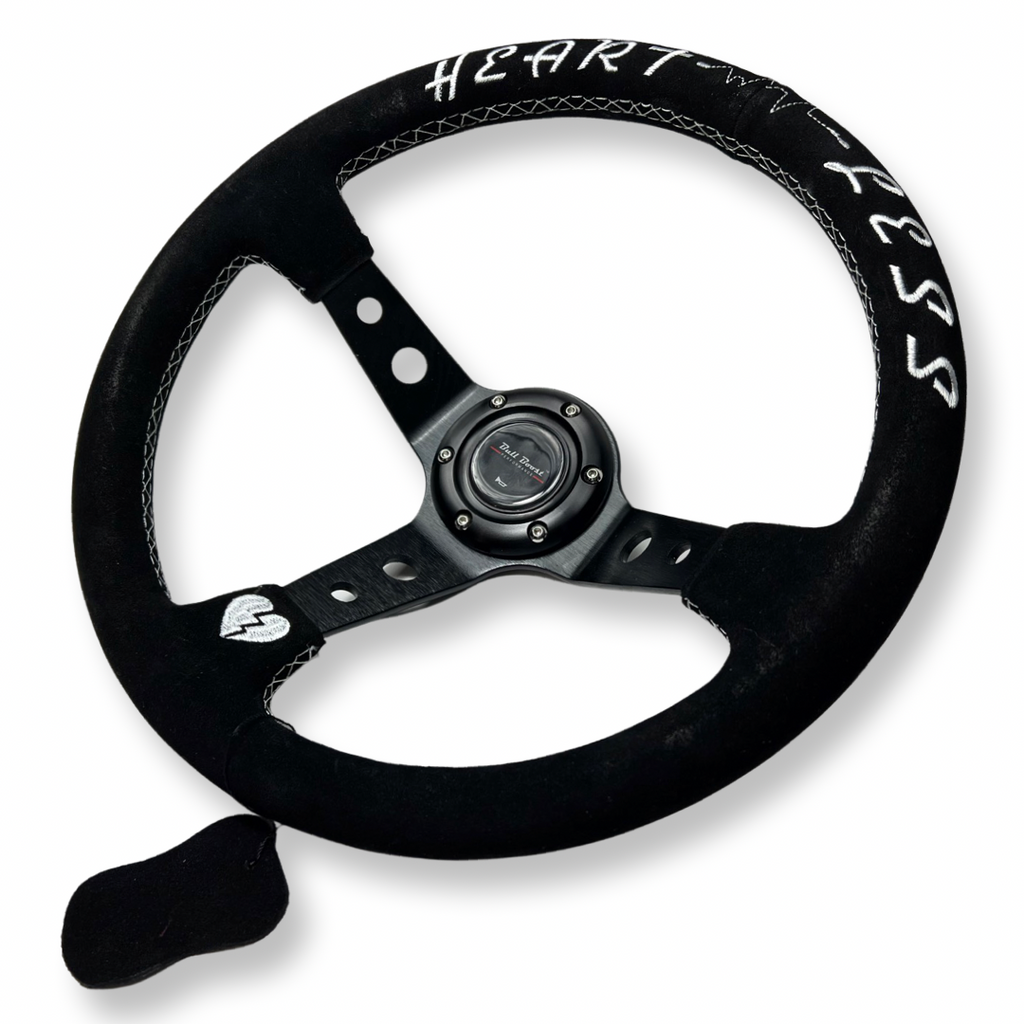 Universal Heartless Deep Dish 6-Bolt Steering Wheel | AFFILIATE - Bull Boost Performance