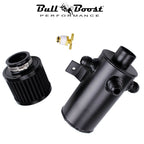 Universal Performance Oil Catch Can 3 Port -10AN Breather 750mL Baffle Tank - Bull Boost Performance