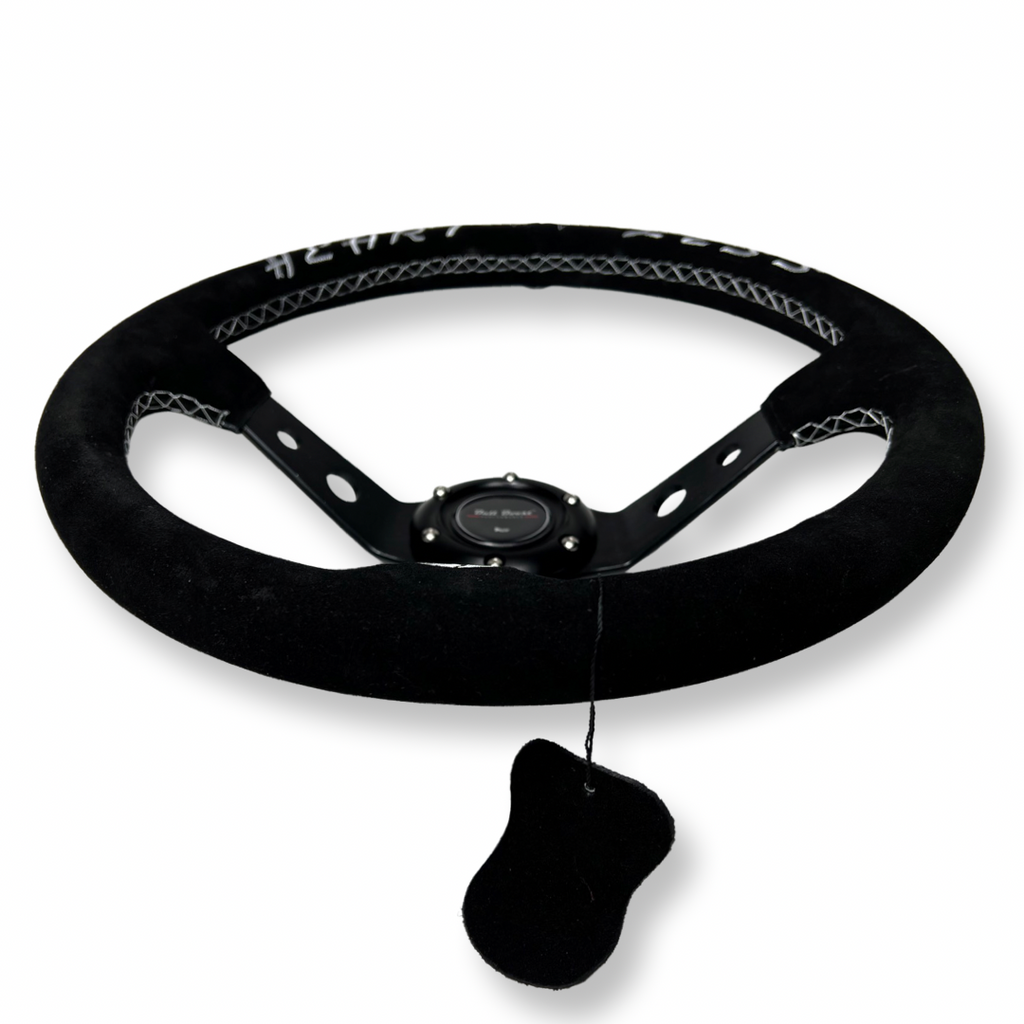 Universal Heartless 350mm 3"Deep Dish 6-Bolt Steering Wheel | 150 Entries by Bull Boost Performance