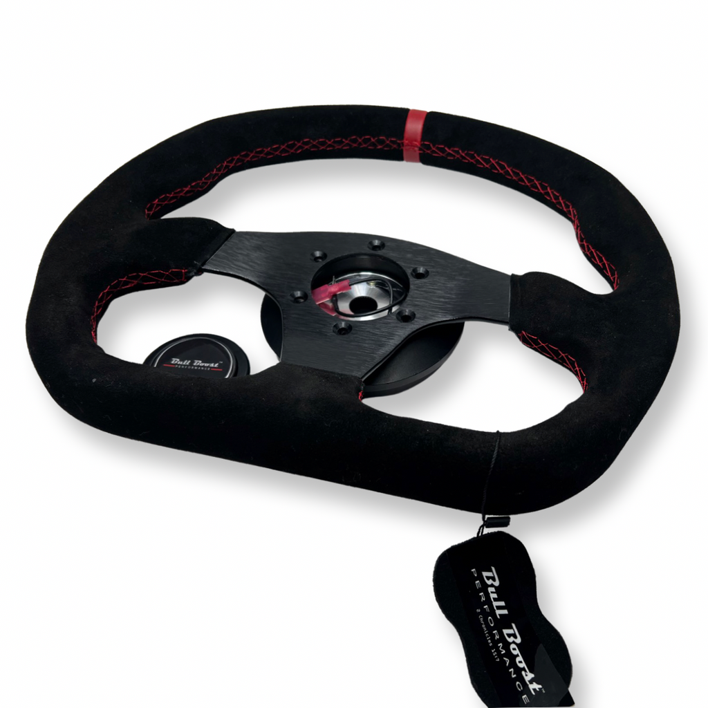 Steering Wheel + Short Hub Adapter Kit For Honda S2000 RSX Prelude TL CL - Bull Boost Performance