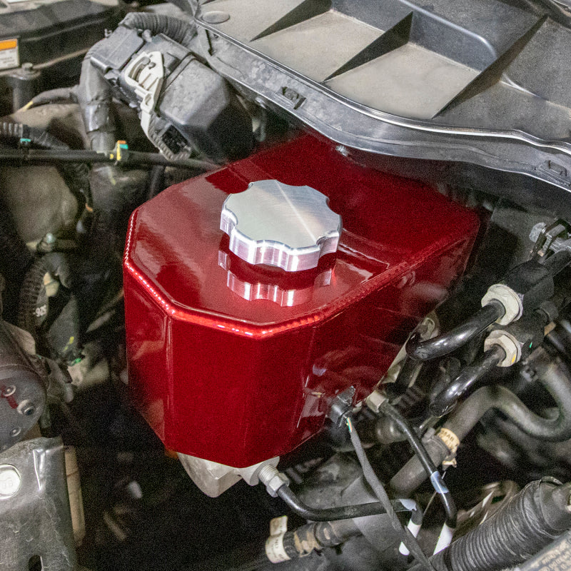 Wehrli 06-25 Cummins 5.9L/6.7L Brake Master Cylinder Cover - Sparkle Granny Smith