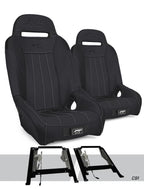 PRP GT3 Suspension Seats Kit for Can-Am Maverick X3 (Pair) - Black