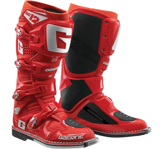 Gaerne SG12 Boot Solid Red Size - 12