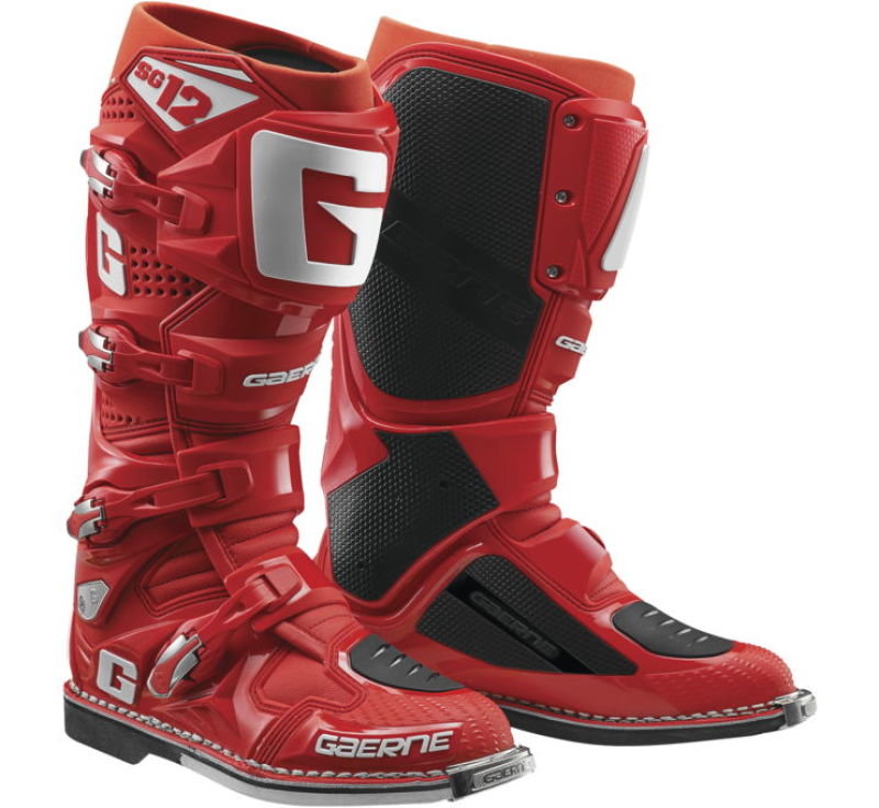 Gaerne SG12 Boot Solid Red Size - 9.5
