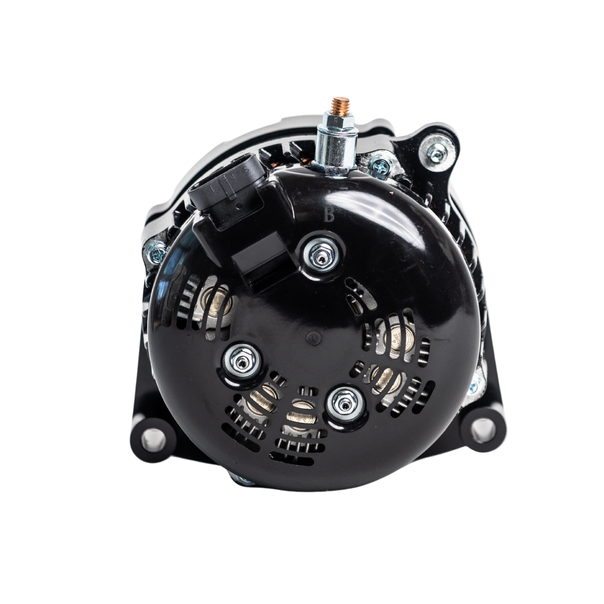 1996-2024 GM Billet High Output Alternator (Black) by JS Alternators