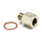 AutoMeter Stack Adapter M10x1 Female To 1/8in NPTF Male