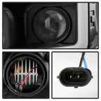 Spyder 07-09 Toyota Tundra Projector Headlights - Black (PRO-YD-TTU07V3PL-SEQ-BK)