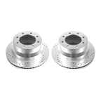 Power Stop 09-20 GMC Savana 4500 Rear Drilled & Slotted Rotor - Pair