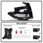 Spyder 20-22 Nissan Sentra OEM LED Fog Light - Clear (FL-NS20-LED-C)