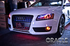 Oracle 07-13 Audi A5 LED Headlight Halo Kit - Red
