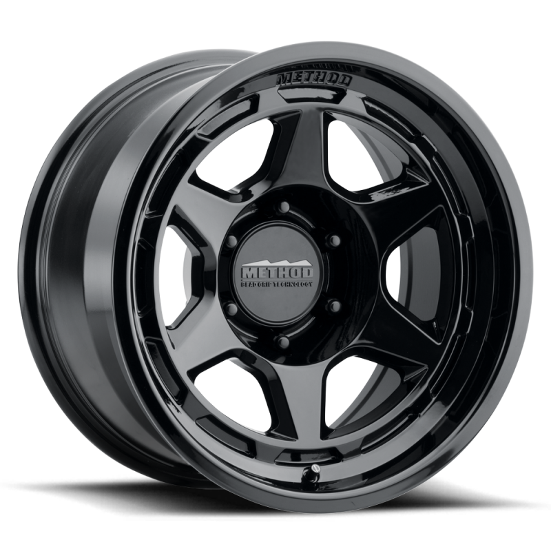 Method MR708 17x9 / -38mm Offset / 6x5.5 / 106.25mm Bore - Gloss Black Wheel