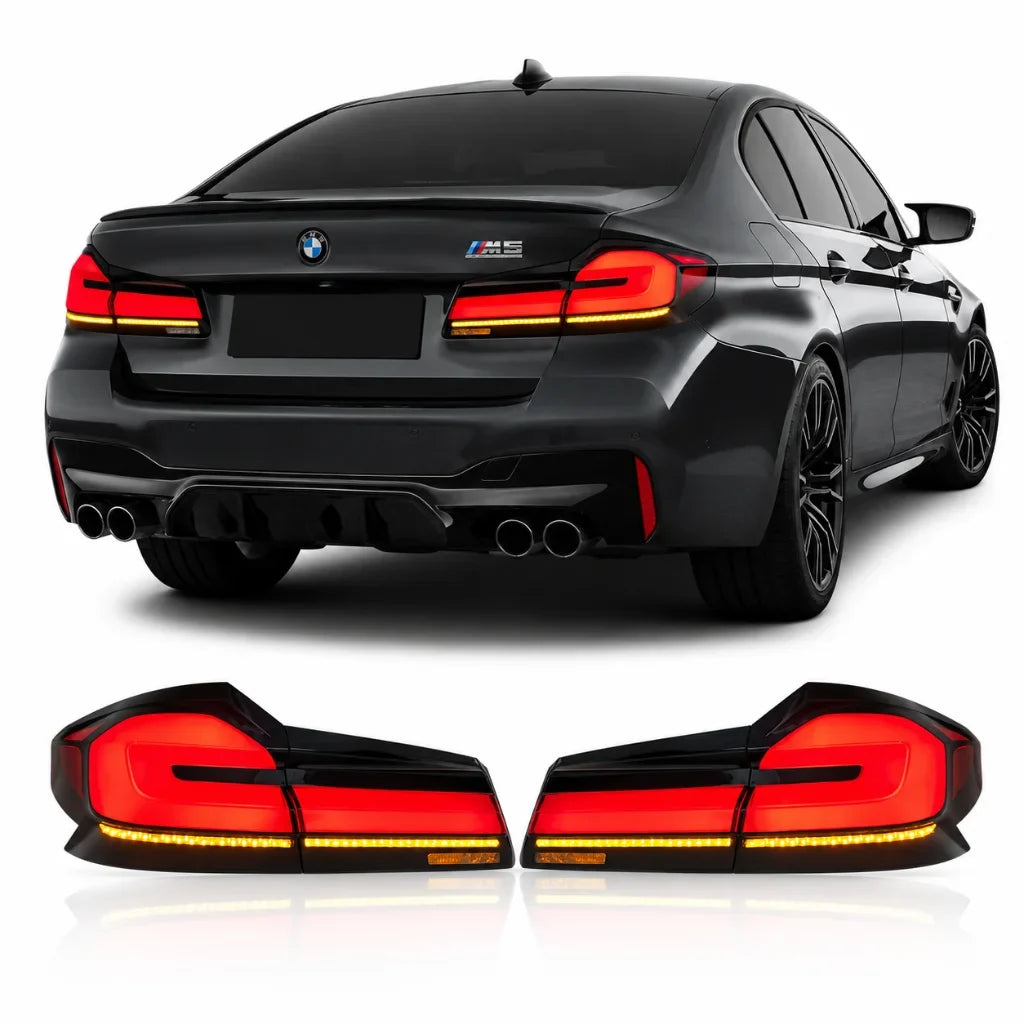 BMW 5 Series G30/G38 & M5 F90 LCI LED Tail Lights Assembly 2018-2023