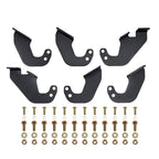 Westin 25-26 Toyota 4Runner Outlaw Drop Nerf Step Bars - Textured Black