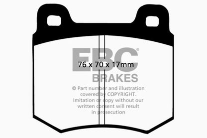 EBC 2019+ Ram Trucks 1500 (DT) Ultimax Front Brake Pads