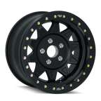 Dirty Life 9302 Roadkill 17x9/5x127 BP/-38mm Offset/71.5mm Hub Matte Black Wheel - Beadlock