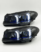 BMW 5 Series F10 / F18 LED Headlight Assembly with High / Low Beam 2011 - 2017