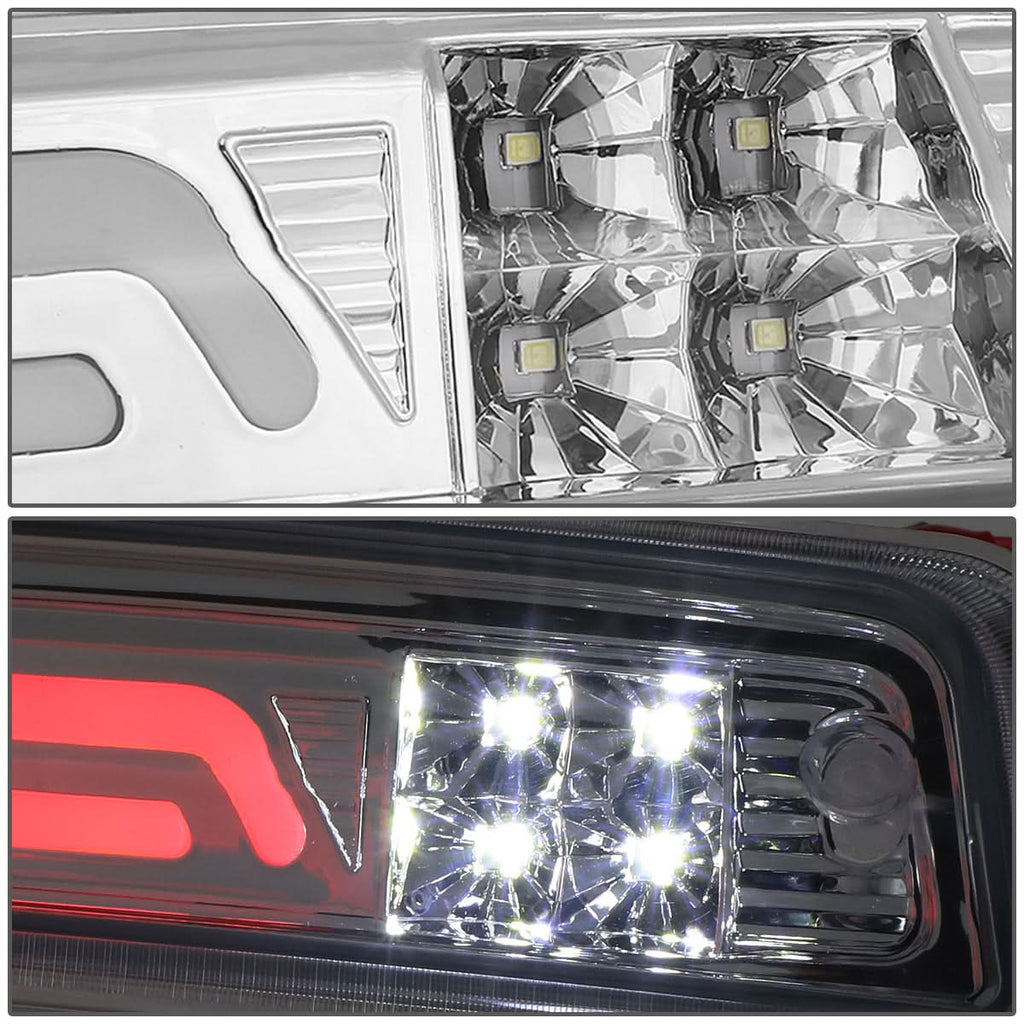 09-17 Dodge Ram 1500/2500/3500 3D Style LED Third Brake Light - Chrome