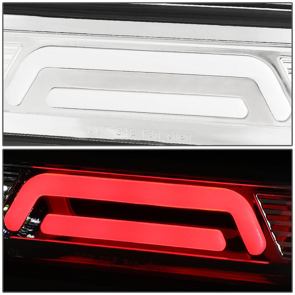02-09 Dodge Ram 1500/2500/3500 3D Style LED Third Brake Light Chrome