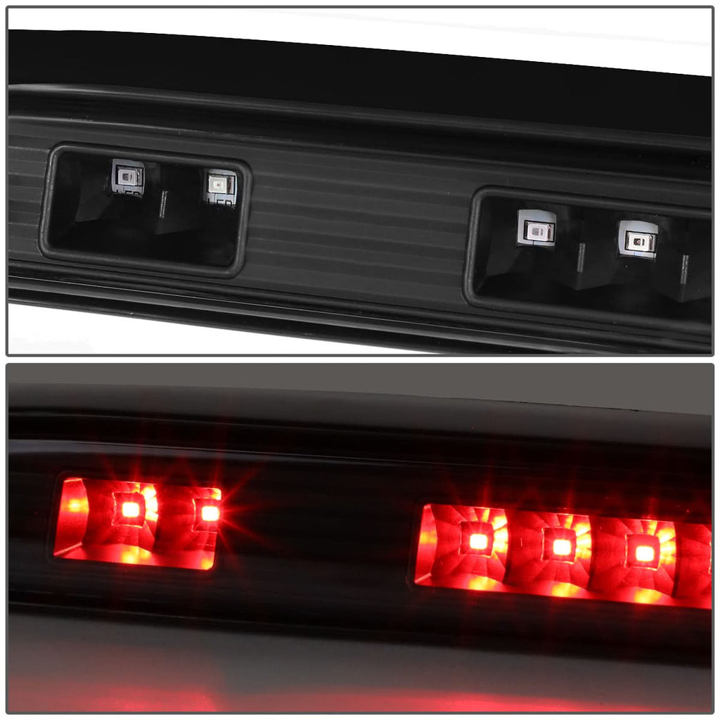 92-97 Ford F-150 Bronco F-250 F-350 LED 3rd Brake Light Black