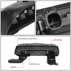 2012-2018 Ford Flex LED 3rd Brake Light - Black