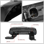 12-18 Ford Flex LED Third Brake Light - Black Smoke