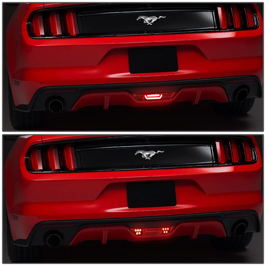 15-18 Ford Mustang 3D LED Third Brake Light - Red