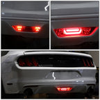 15-18 Ford Mustang 3D LED Third Brake Light - Red