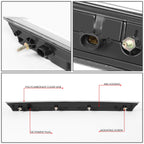 2015-2020 Chevrolet Tahoe Suburban 3D LED Third Brake Light Black