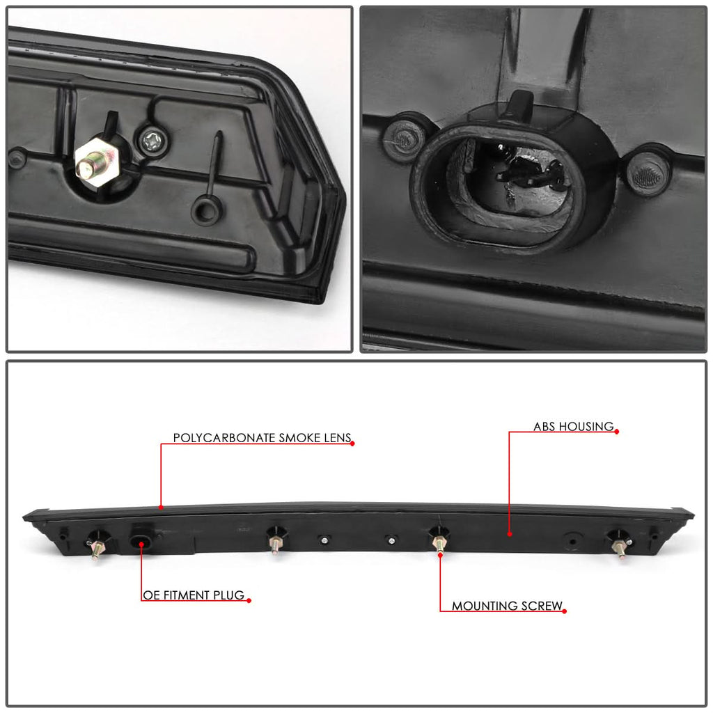 2015-2020 Chevrolet Tahoe / Suburban LED 3rd Brake Light - Black/Smoke