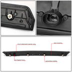 2015-2020 Chevrolet Tahoe / Suburban LED 3rd Brake Light - Black/Smoke