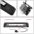 06-10 Jeep Commander LED Third Brake Light - Black/Smoke