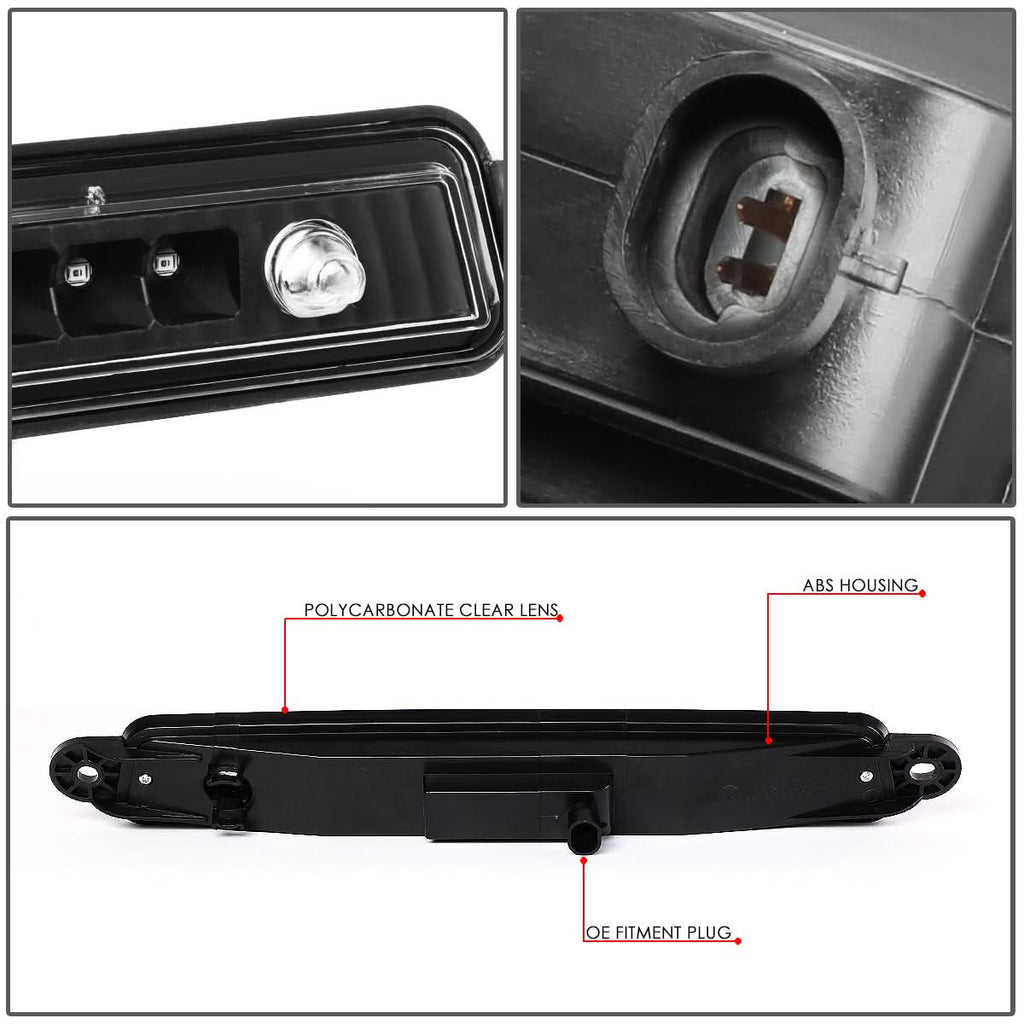 05-15 Nissan Armada LED 3rd Brake Light - Black