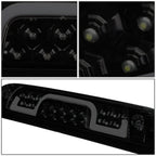 14-20 Chevy Silverado GMC Sierra Sequential LED 3rd Brake Light Smoke
