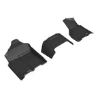 3D MAXpider 19-24 Dodge RAM 2500 Crew Cab All Weather Floor Liner - Kagu Black - R1
