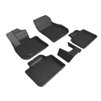 3D MAXpider 2024+ Mini Countryman (non-SE) Kagu 1st and 2nd Row Floormats - Black