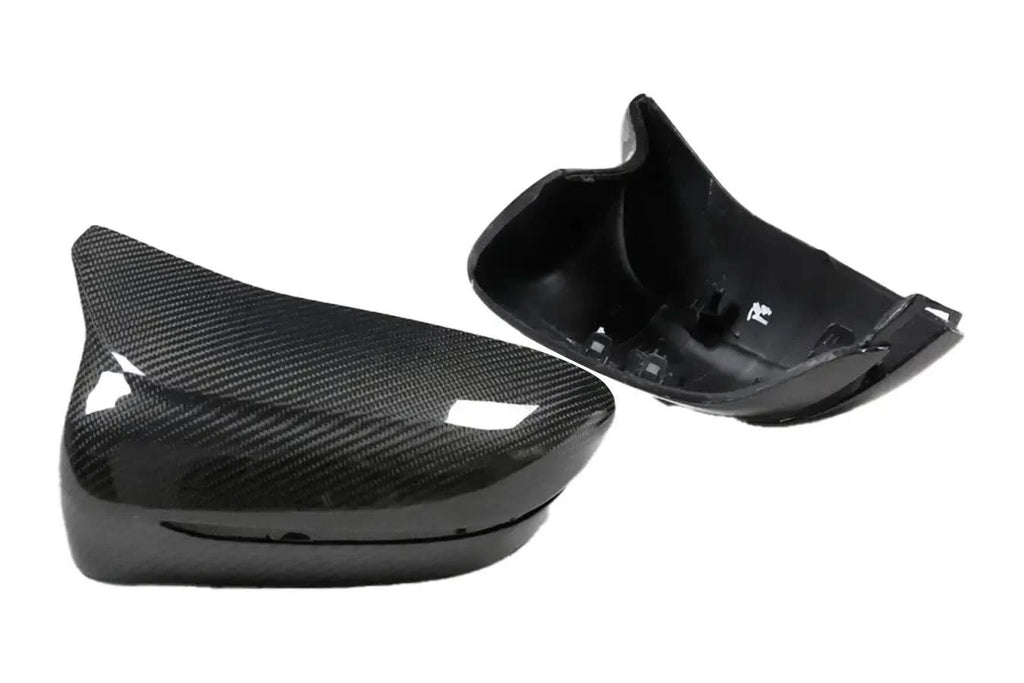 BMW 5 Series F90 M5 M Style Carbon Fiber Side Mirror Cover (2018+)