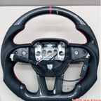 Carbon Fiber Heated Steering Wheel for Dodge 2015-2025