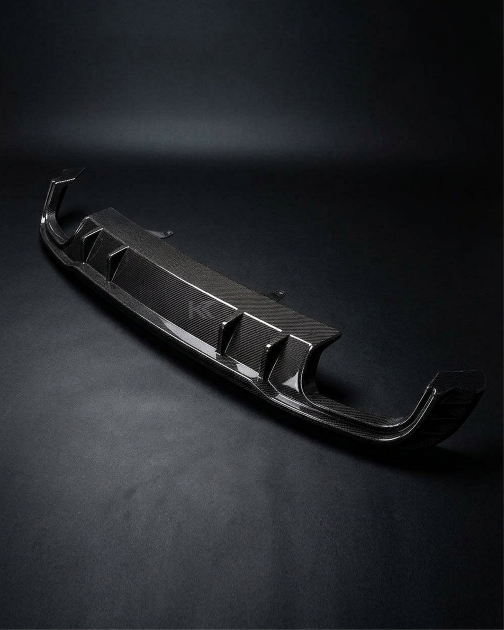 Audi A4 B9 S-Line / S4 B9 Sedan Carbon Fiber Sport Rear Bumper Lip 2017 - 2019