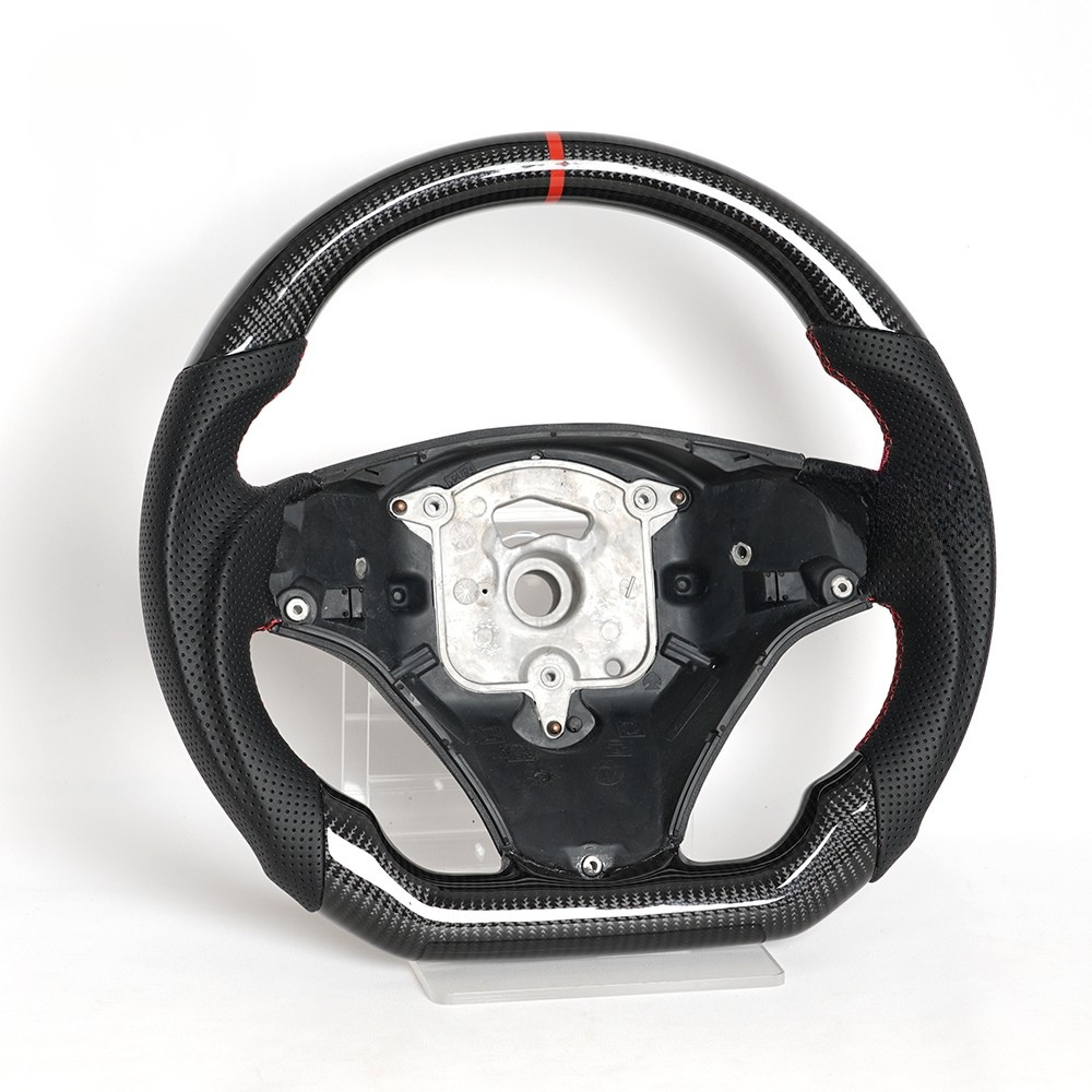 Real Carbon Fiber Steering Wheel for BMW E90 E92 E93 M3, 328i, 335i & 135i 2009-2013