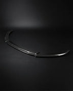 Audi RS6 C7 Carbon Fiber Front Center Lip – Gloss Black Splitter (2013–2016)