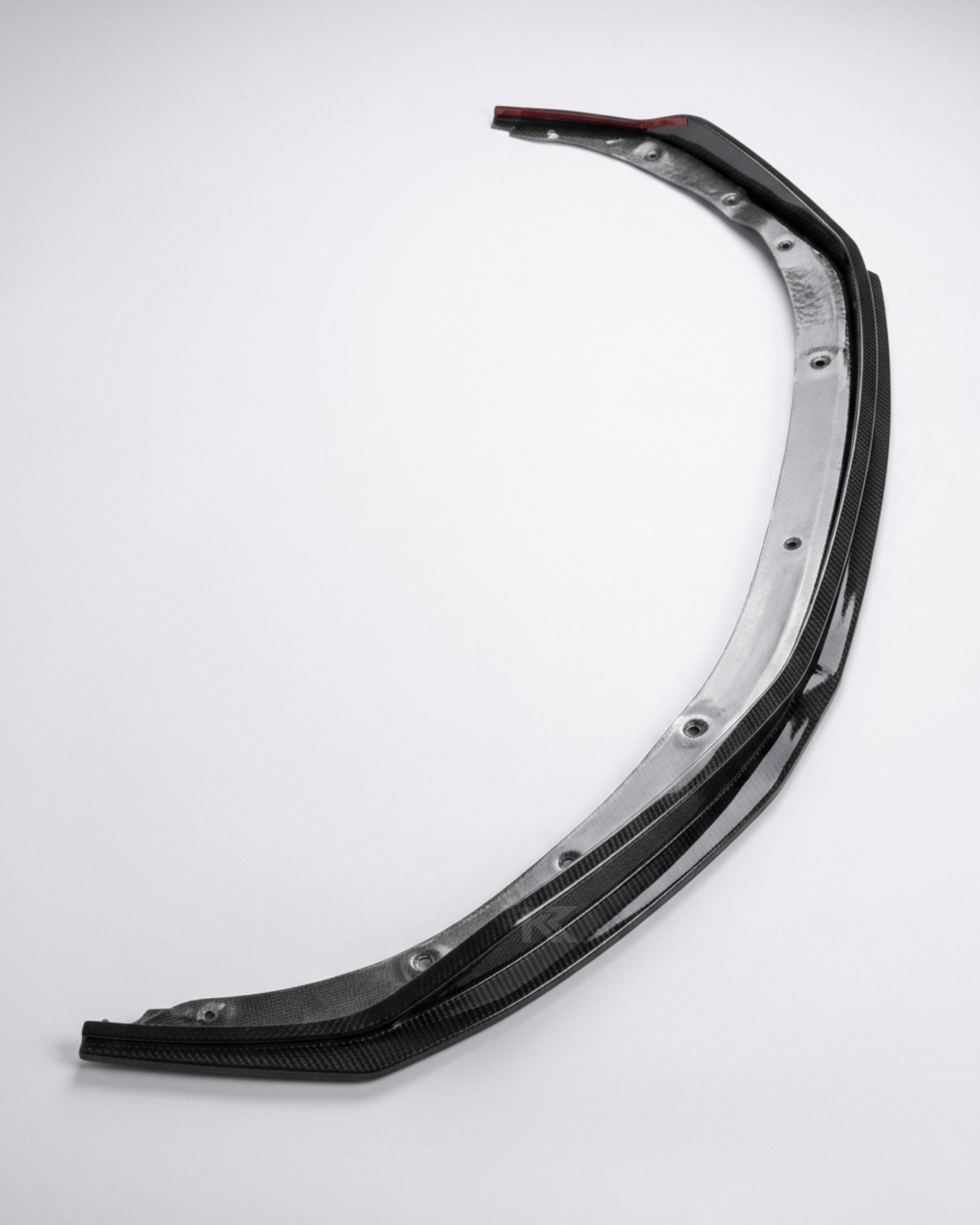 Audi R8 V10 Coupe 4S Gen 2 Facelift Prepreg Dry Carbon Fiber Front Bumper Lip Splitter 2019 - 2023