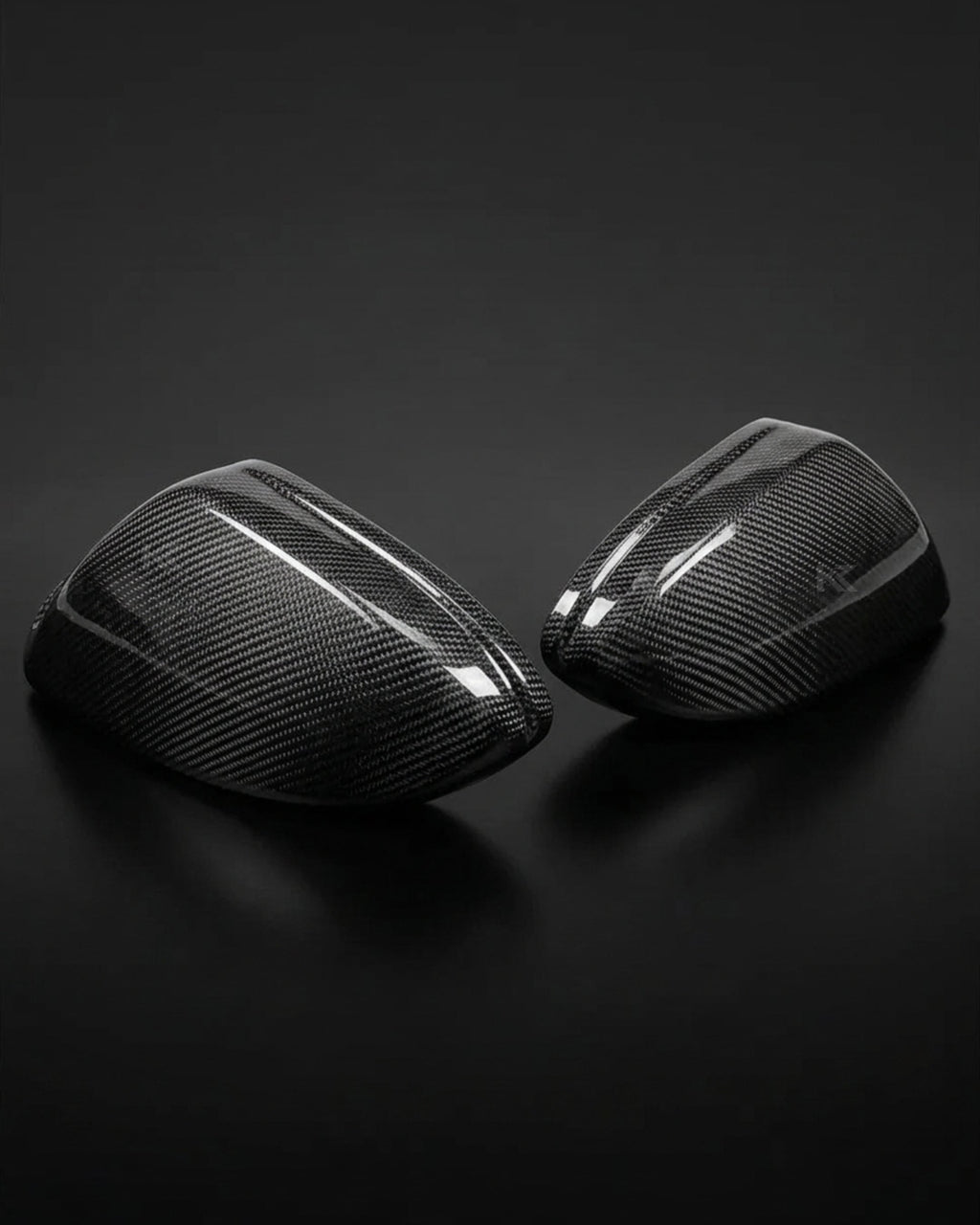 Audi A6 C7 / S6 Carbon Fiber Mirror Cap Housings 2011 - 2018