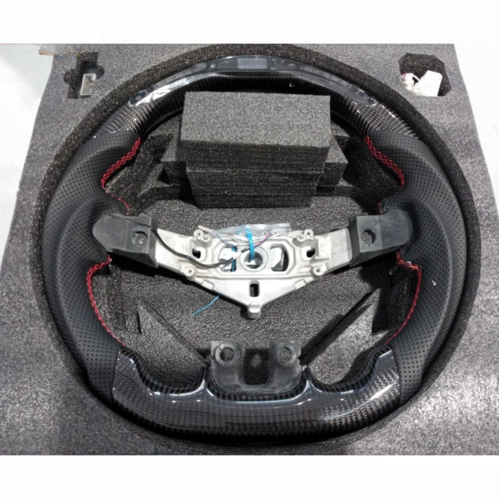 LED Carbon Fiber Steering Wheel for Dodge Charger 2011-2014