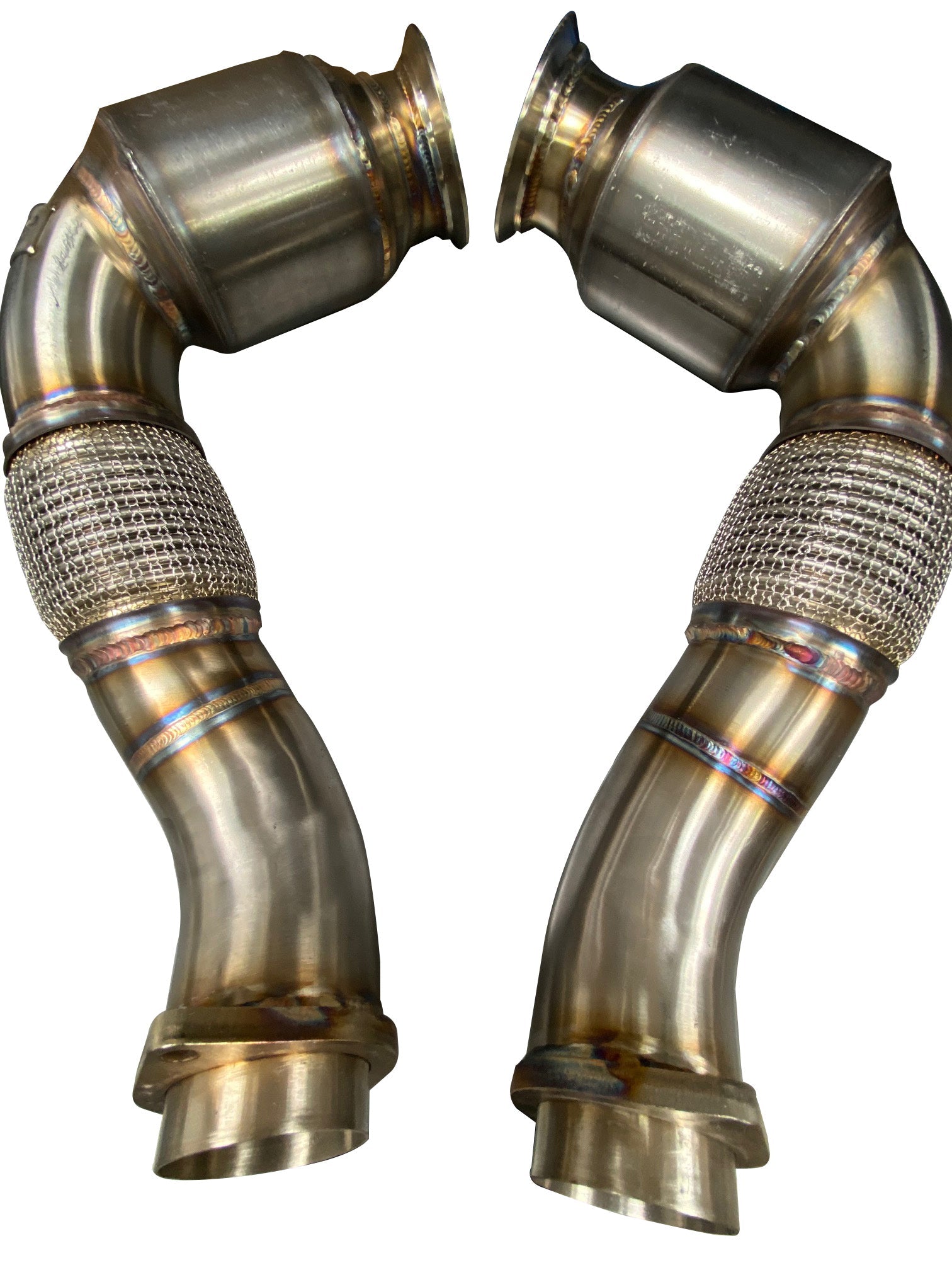 Active Autowerke S63 N63 Aflow Catted Downpipes | V8 BMW X5 M and X6 M X5 X6 550i 650i