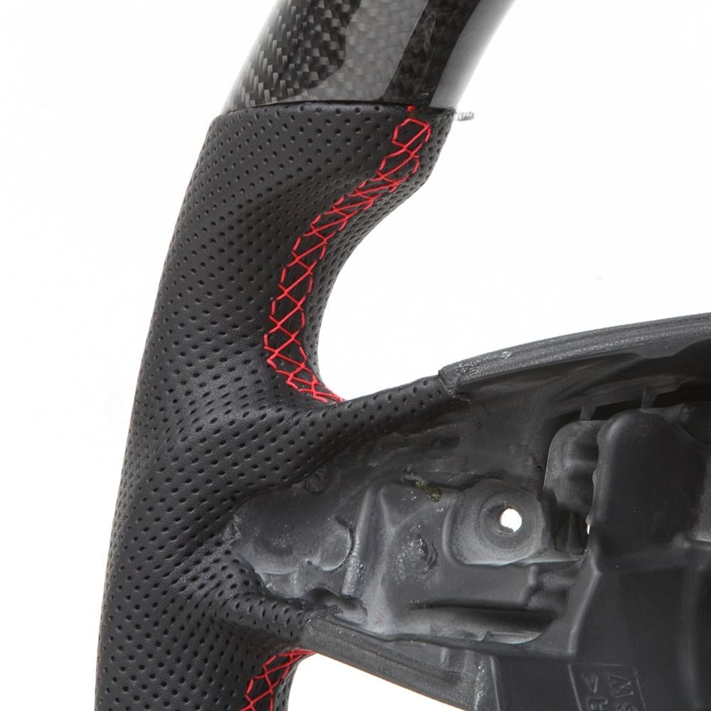 Carbon Fiber LED Steering Wheel for Mercedes-Benz W205 AMG C63, GLS, CLA & GLE 2016–2017 with Vibration (Non-Heated)