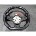 Hydro-Dip Carbon Fiber Steering Wheel for Volkswagen Golf GTI, Golf R & MK7/MK7.5 R-Line 2015–2019