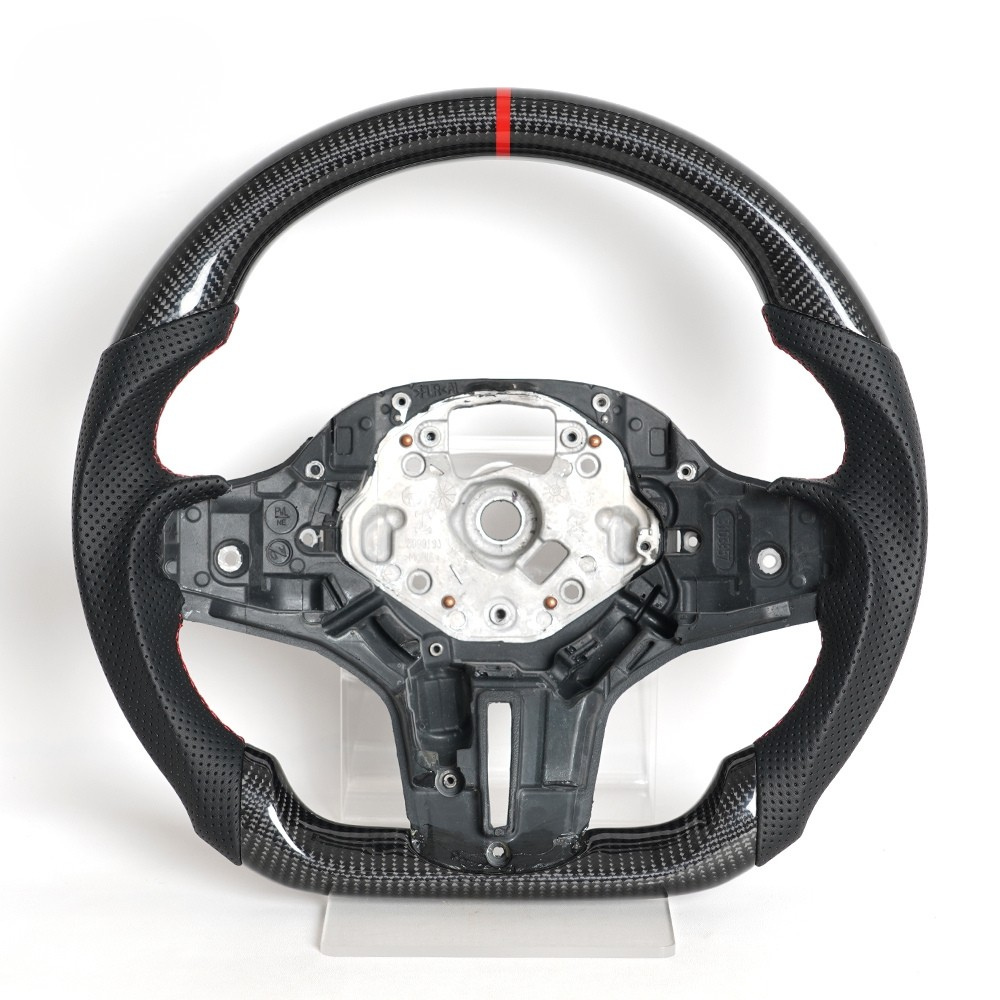 Real Carbon Fiber M Sport Steering Wheel for BMW G30 G32 G38 G11 G12 G14 G15 G05 & G07 (Non-Heated)