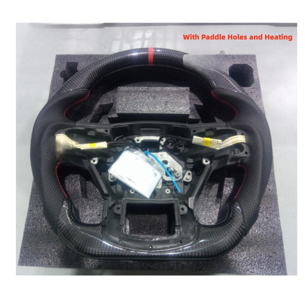 Heated Carbon Fiber Steering Wheel for Ford F-150 Raptor 2015-2020