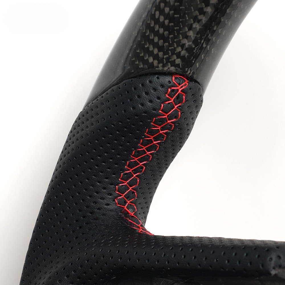 Real Carbon Fiber Steering Wheel for Dodge Ram 1500 2018-2024