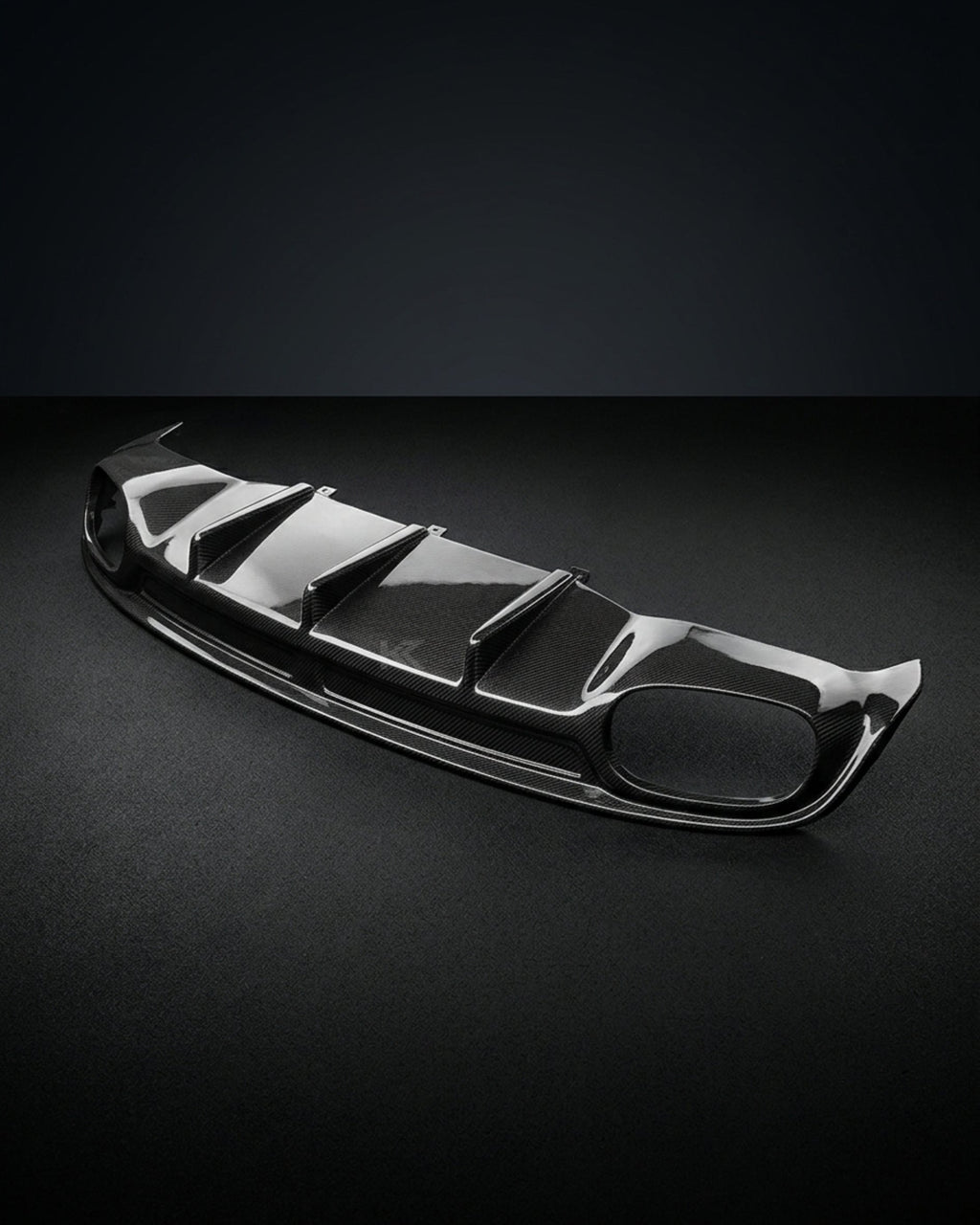 Audi A7 S-Line Sportback Carbon Fiber Rear Bumper Boot Diffuser 2013 - 2014